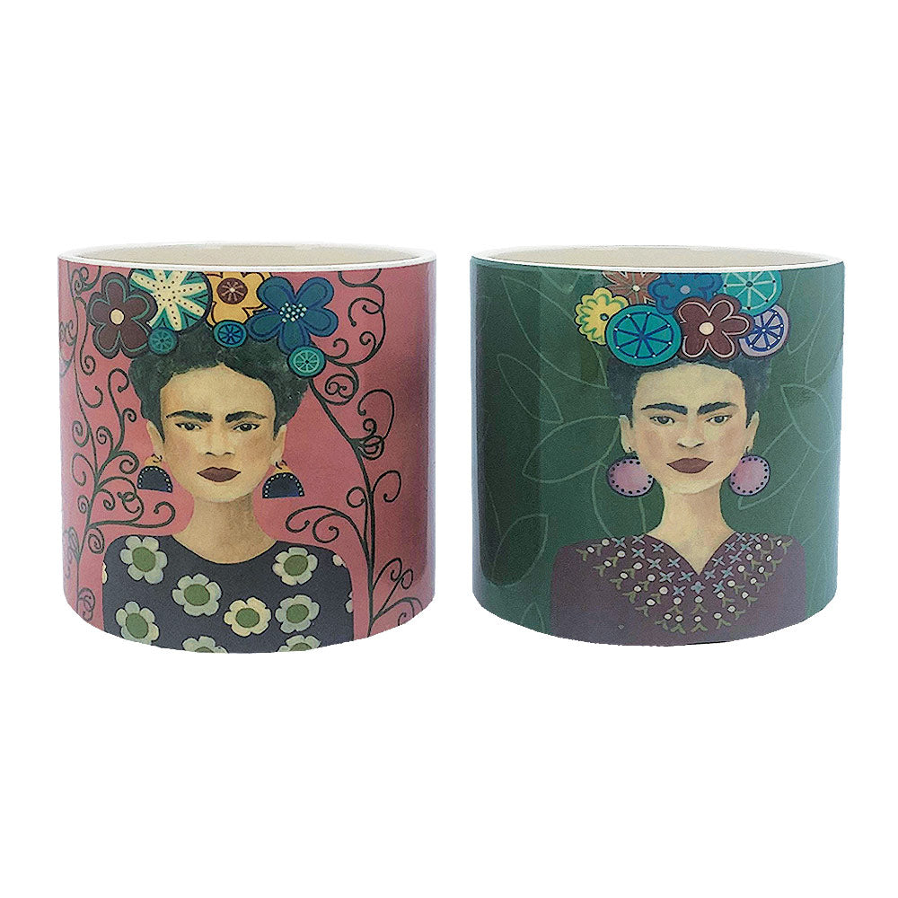 Pot Frida Kahlo 13.5x13.5x12cm