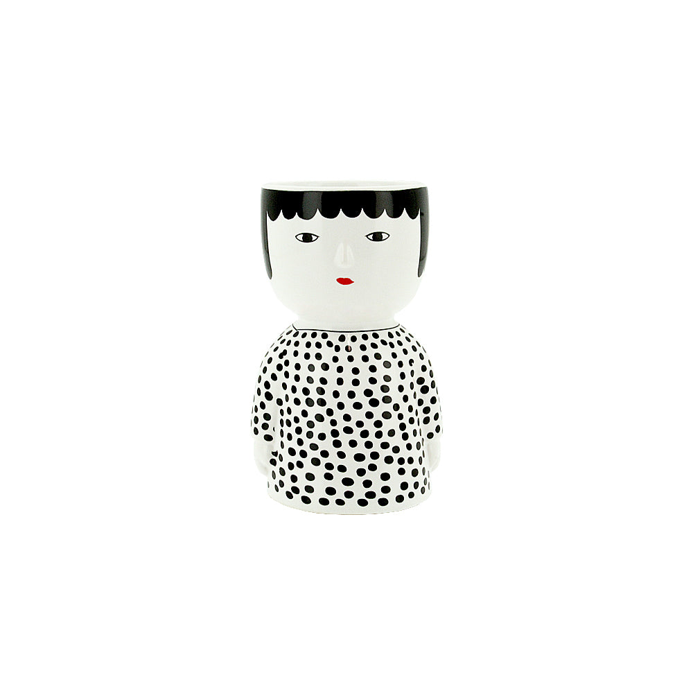 Flower Pot with Body Shape 10x8.5x15.6cm