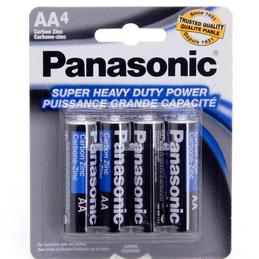 Panasonic Batteries AA 4 Pk