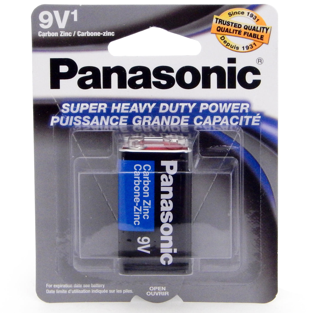 Panasonic Batteries Super Heavy Duty 9V