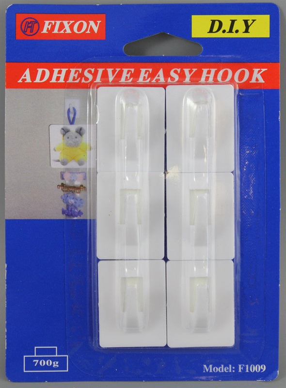 Adhesive Hook Cd/6