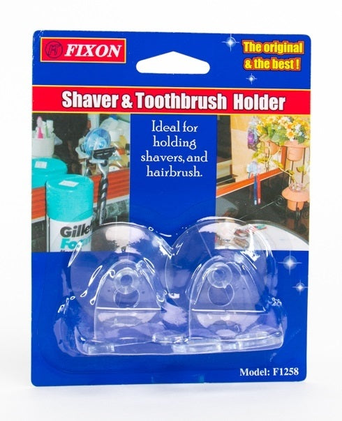 Shaver & Toothbrush Hold. Suction