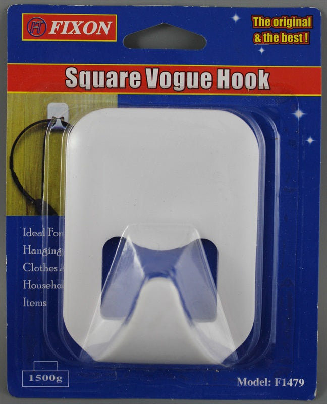 Adhesive Vogue Hook Large Square