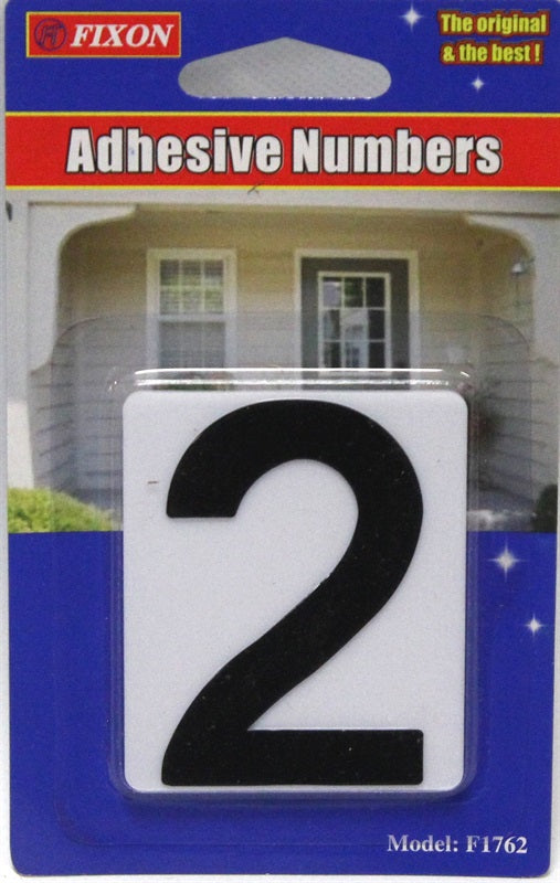 Number '2' B/W