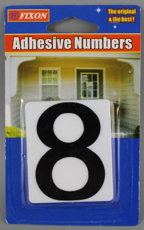 Number '8' B/W