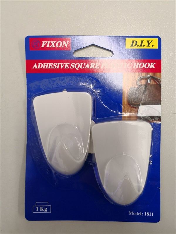 Adhesive Square Hook 1KG