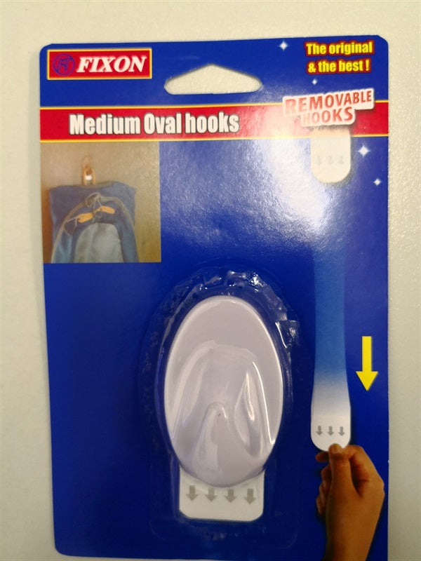 Removable Hook - Medium Oval