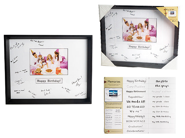 26X36CM SIGNATURE FRAME BLACK