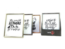 Load image into Gallery viewer, METALLICS Gold Silver or Bronze FRAME
