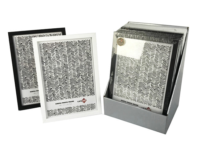 SIMPLE FRAME Black or White (Various Sizes)