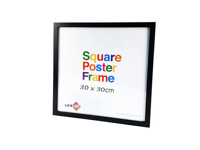 SQUARE OR RECTANGLE POSTER FRAME BLACK / WHITE/ NATURAL (Various Sizes)