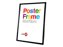 Load image into Gallery viewer, SQUARE OR RECTANGLE POSTER FRAME BLACK / WHITE/ NATURAL (Various Sizes)
