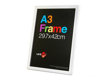 Load image into Gallery viewer, A4/A3/A1 MDF POSTER FRAMES (White, Black or Natural)
