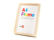 Load image into Gallery viewer, A4/A3/A1 MDF POSTER FRAMES (White, Black or Natural)
