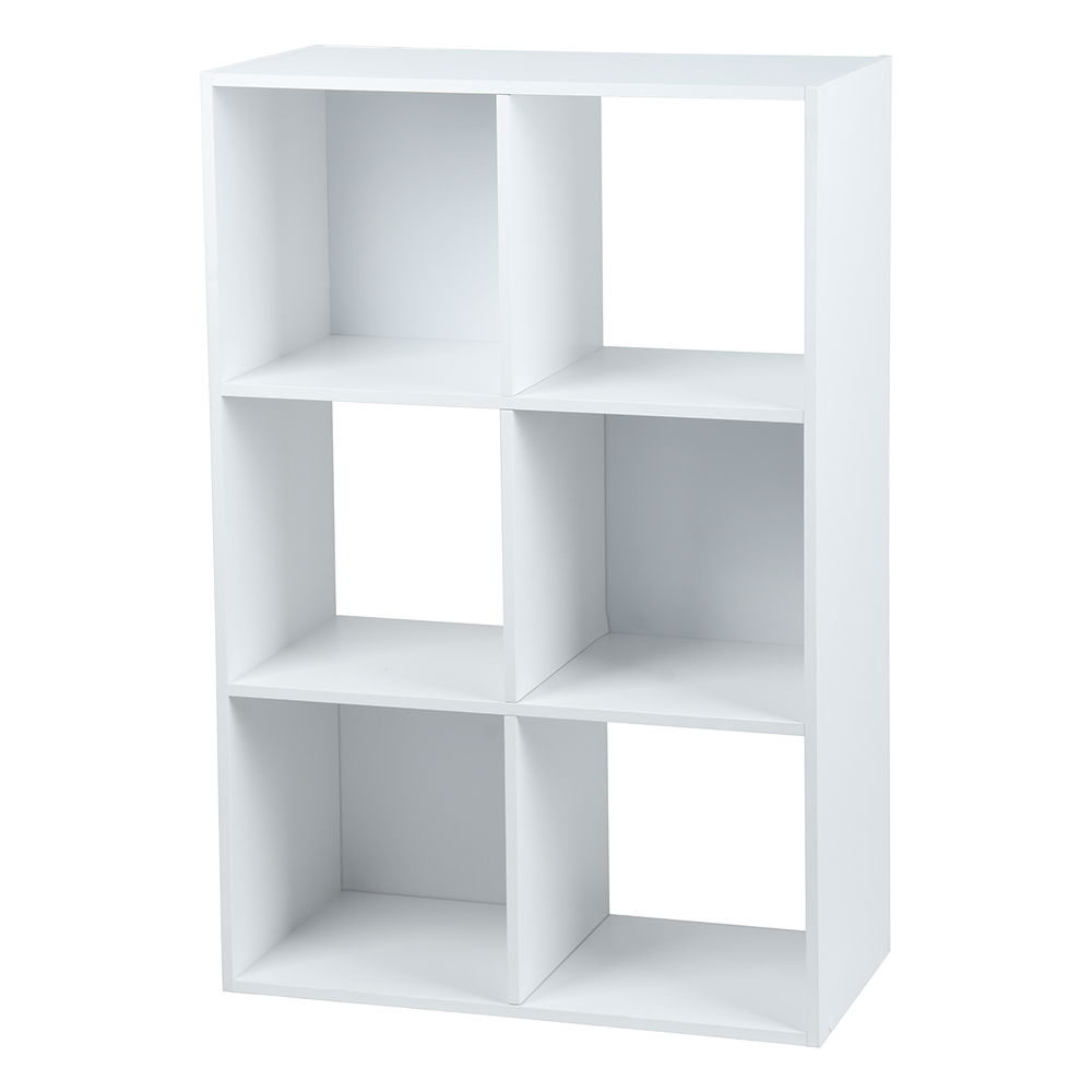 Cube 2x3 White 87x59x28cm