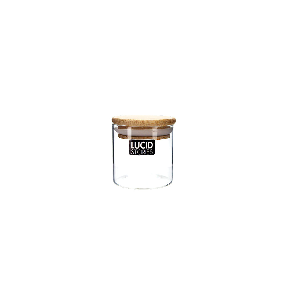 Glass Bottle 130ml Borosillicate 6.5x7cm
