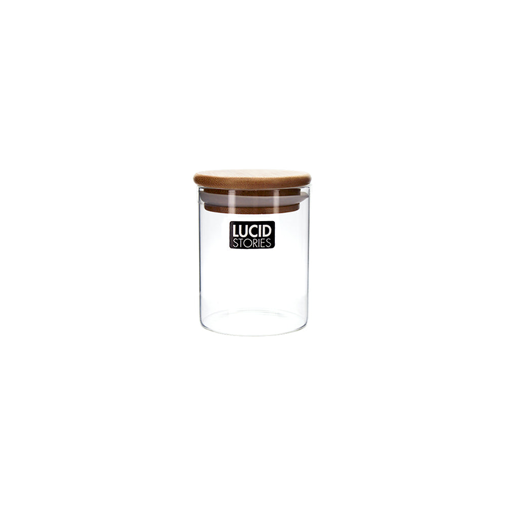 Glass Bottle 190ml Borosillicate 6.5x9cm