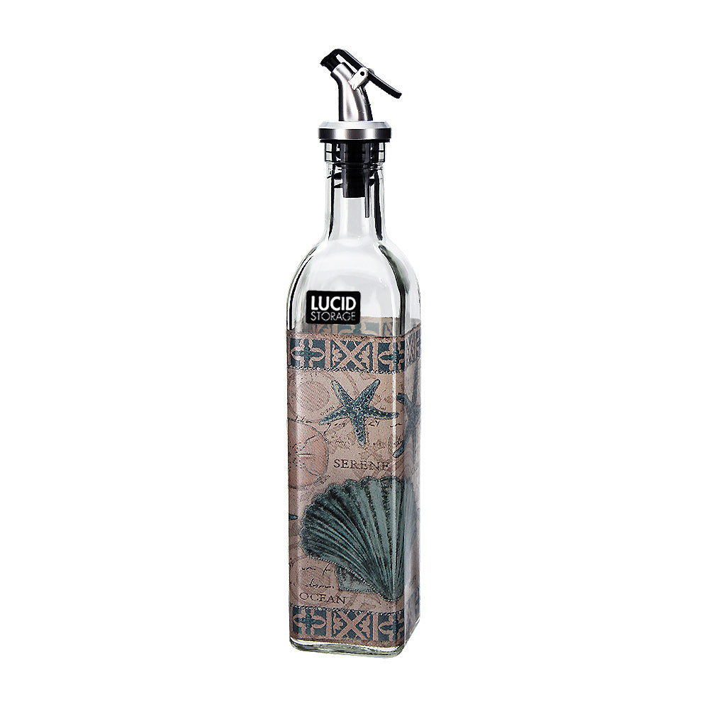 Oil Bottle with Design 500ml 5.8x30.2cm