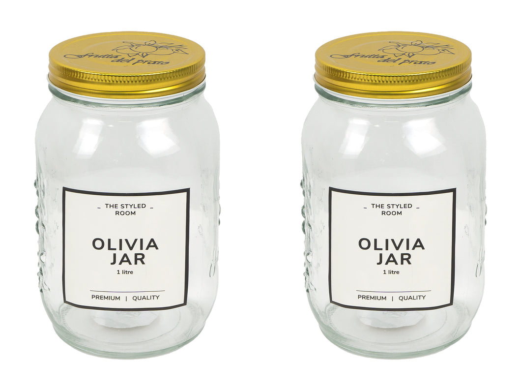 1000ML PRESERVING JAR