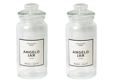 Load image into Gallery viewer, ANGELO ROUND GLASS JAR (Various Sizes)
