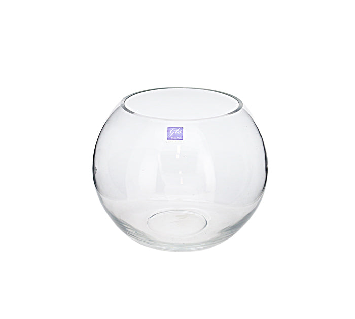 Glass Fish Bowl Clear D25cm