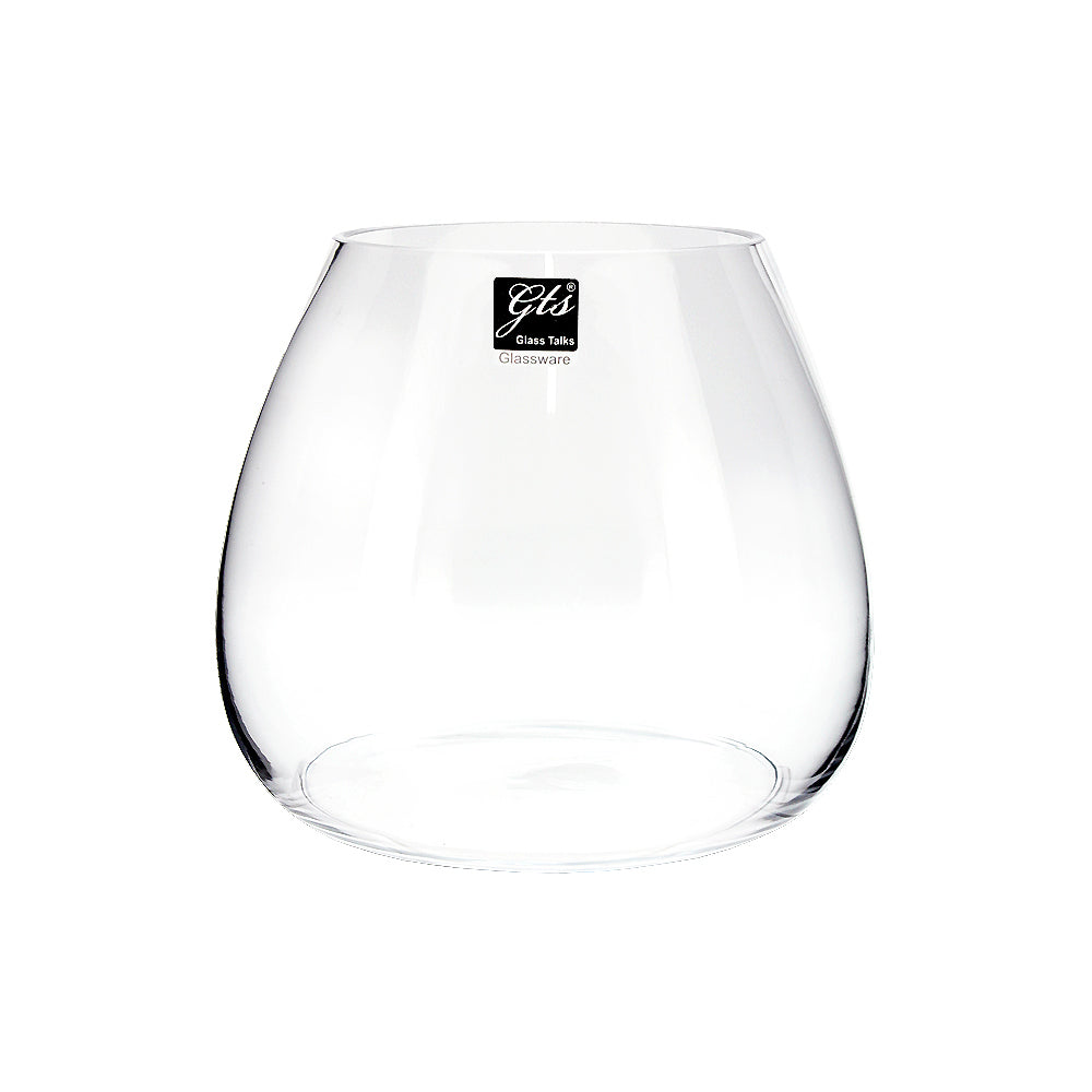 Glass Greta Bowl Clear 24x21cm