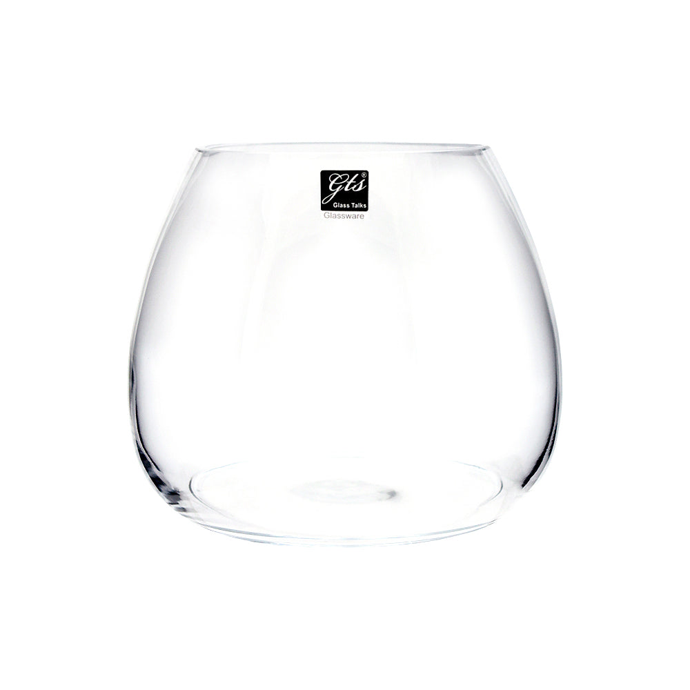 Glass Greta Bowl Clear14x18x16.5cm