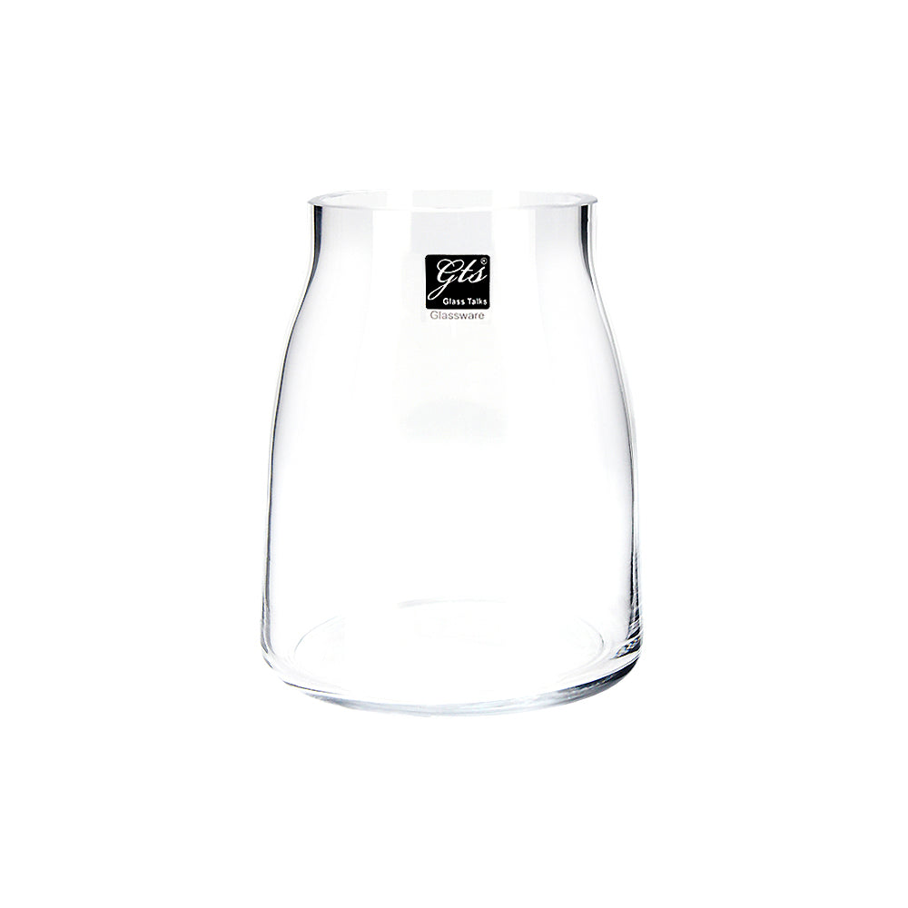 Glass Stella Vase Clear 10x13x16cm