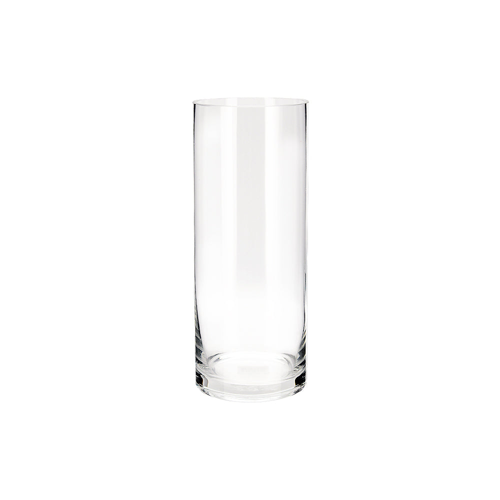 Glass Cylinder Vase 10x25.5cm