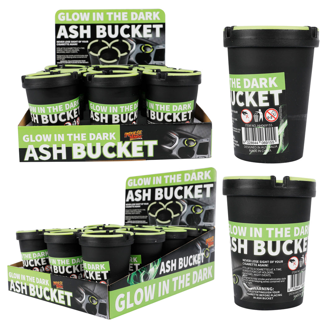 Ash Bucket Small GLOW IN THE DARK