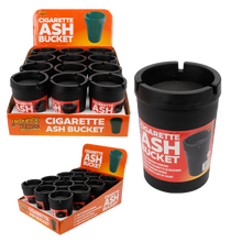 Load image into Gallery viewer, Cigarette Ash Bucket Large - BLACK
