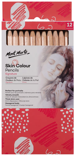 Monte Marte Skin Colour Pencils 12pc