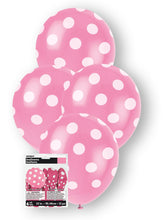 Load image into Gallery viewer, Polka Dots Balloons 6 x 12&quot; - Various Colours
