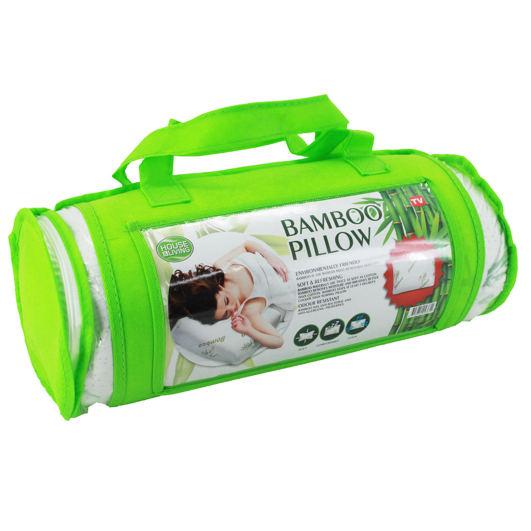 Bamboo Pillow Rolled 40x55cm