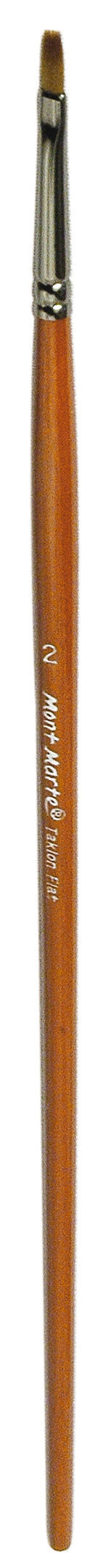 MM Artist Brush Taklon Flat Long 2