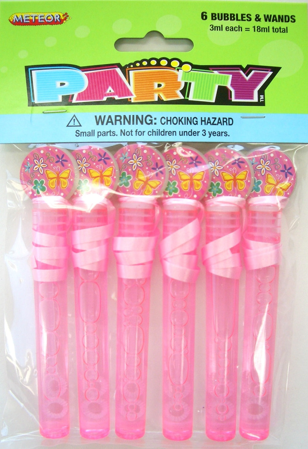 6 BUBBLES & WANDS - PINK