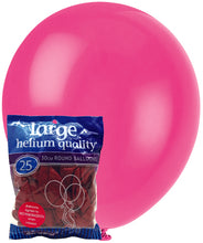 Load image into Gallery viewer, Balloons 25 x 30cm Assorted Colours

