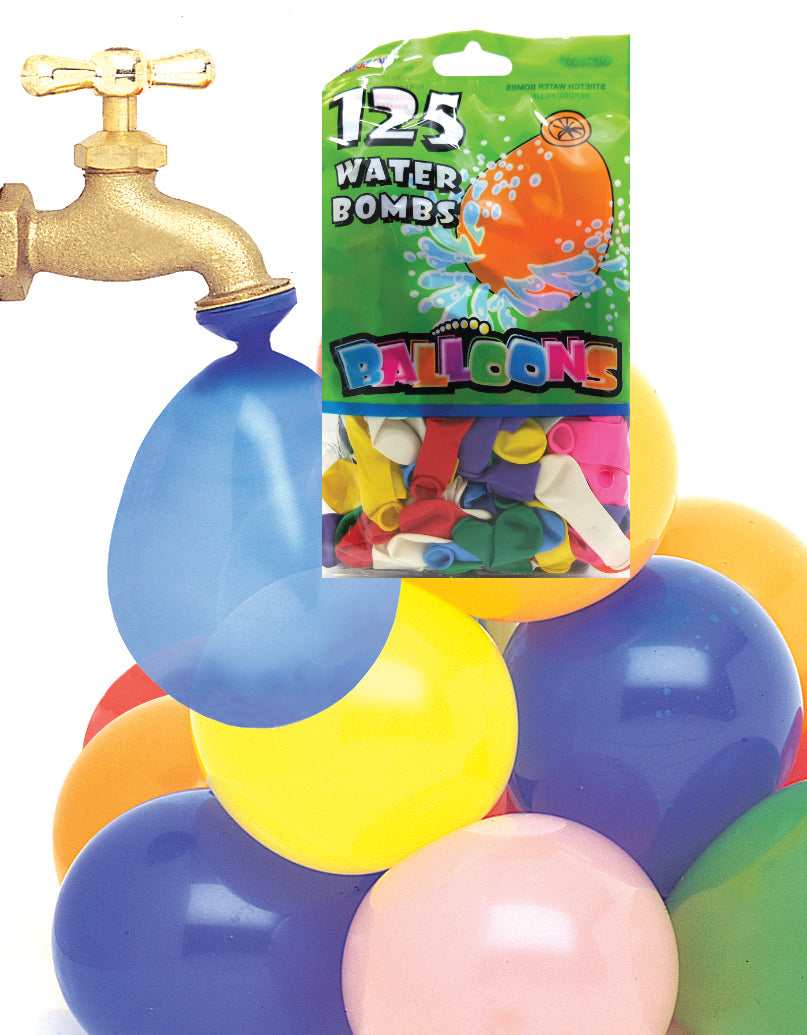 125 WATER BOMBS