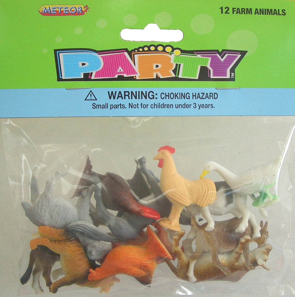 12 FARM ANIMALS
