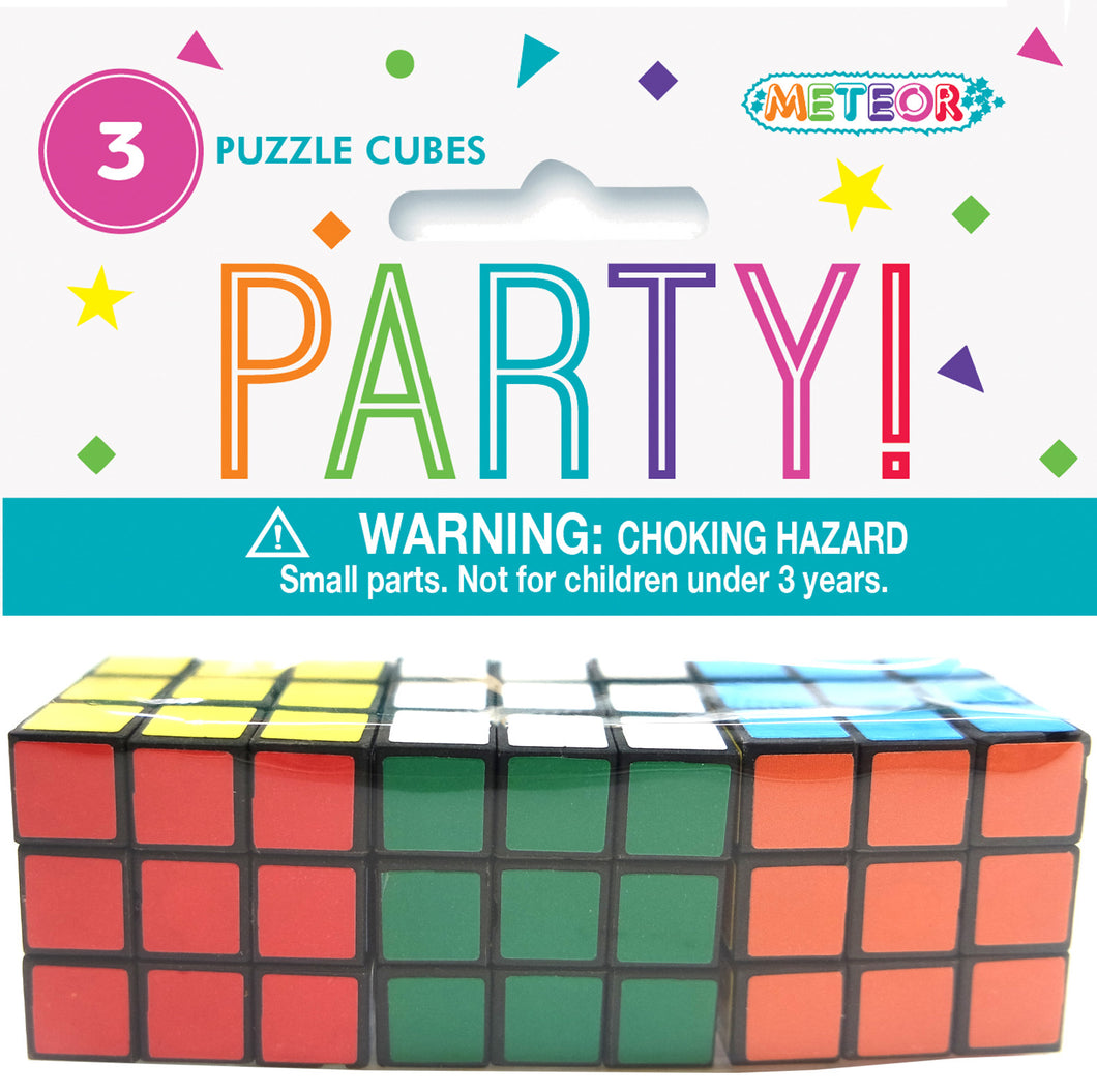 3 PUZZLE CUBES