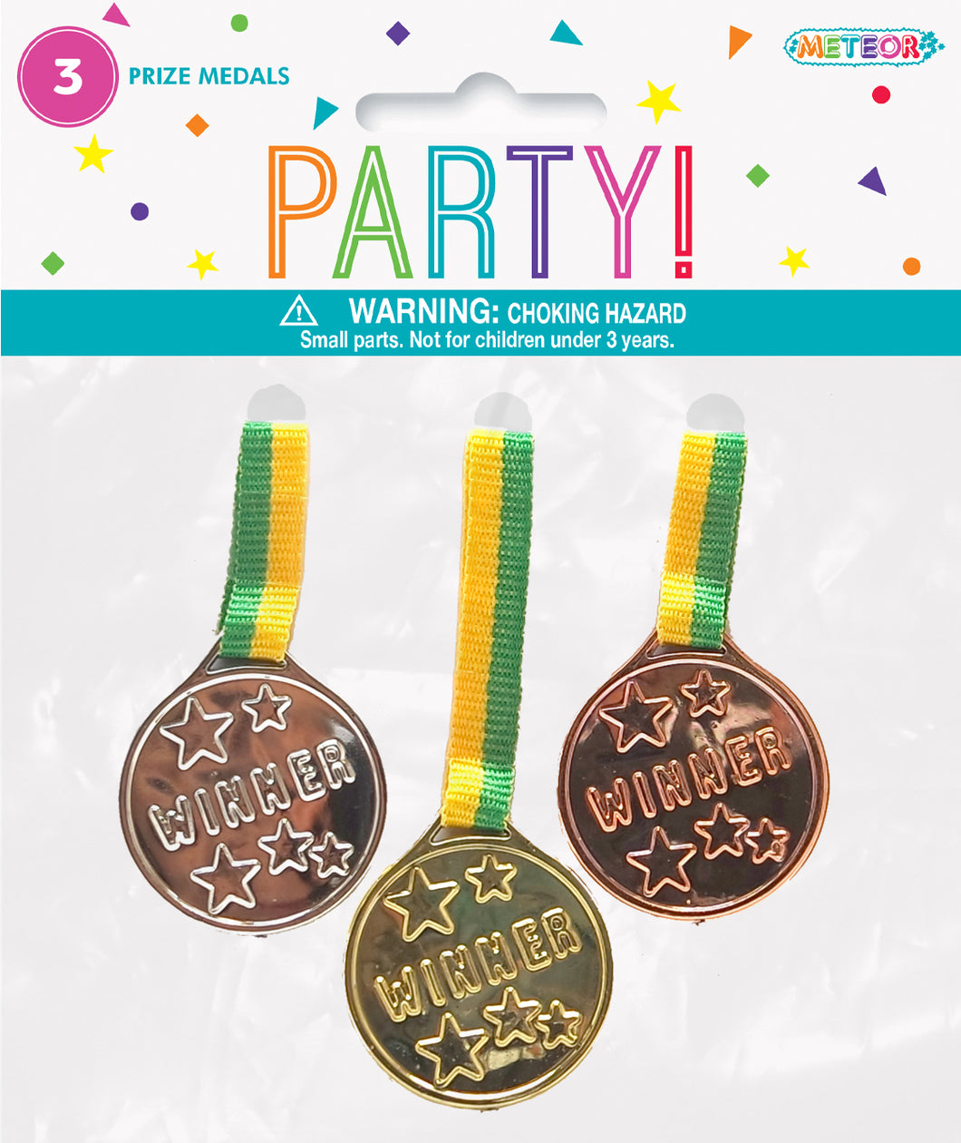 3 WINNER MEDALS