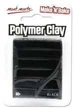 Load image into Gallery viewer, MM Make n Bake Polymer Clay 60g - Black

