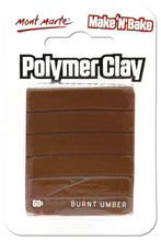 Load image into Gallery viewer, MM Make n Bake Polymer Clay 60g - Burnt Umber
