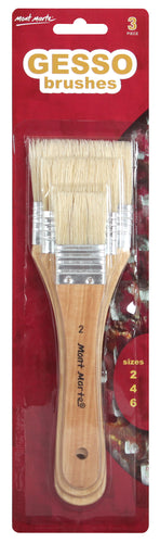 Monte Marte Gesso Brushes 3pc Sizes 2/4/6