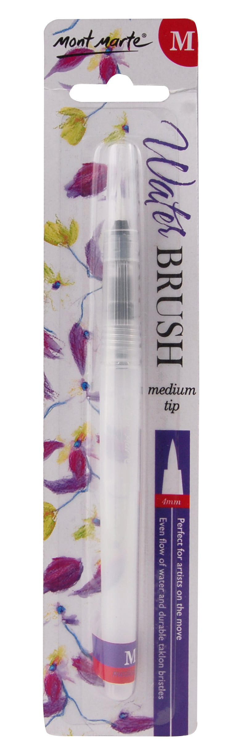 Monte Marte Water Brush Round - Medium Tip