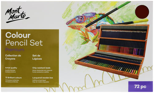 Monte Marte Colour Pencils Box Set 72pc