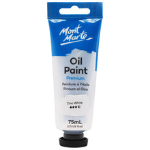 Load image into Gallery viewer, MM Oil Paint 75ml - Zinc White
