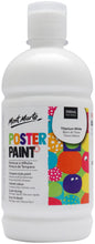 Load image into Gallery viewer, MM Poster Paint 500ml - Titanium White
