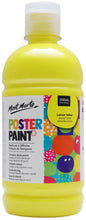 Load image into Gallery viewer, MM Poster Paint 500ml - Lemon Yellow
