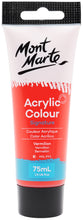 Load image into Gallery viewer, MM Acrylic Colour Paint 75ml - Vermilion
